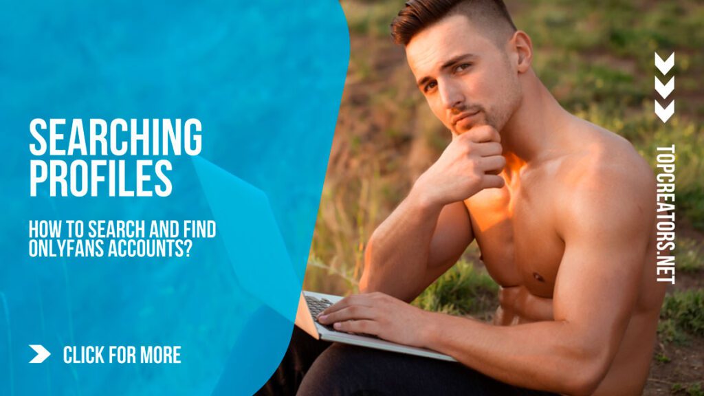 How to search profiles in onlyfans